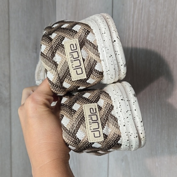 Hey Dude Mens Wally Funk Aztec Beige Loafer Slip on shoes sz 13 - Picture 7 of 12